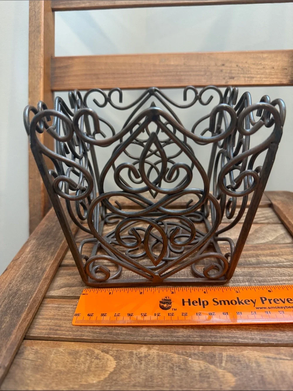 Southern Living at Home Ornate Metal Baskets – Set of 2 Rosedale